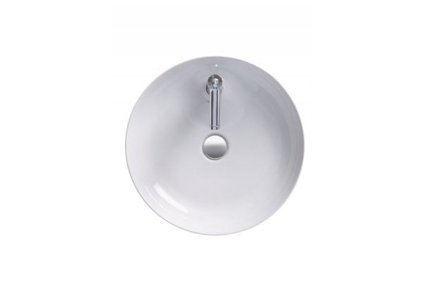 Duravit Cape Cod Раковина накладная ? 480mm  с 1 отв под смеситель без перелива цвет белый (СПЕЦЦЕНА) 2328480000