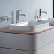 Duravit Happy D.2 Plus Раковина 600х400мм без переливас выпуском с керамической крышкой покр WonderGliss цвет: белый 23596000001