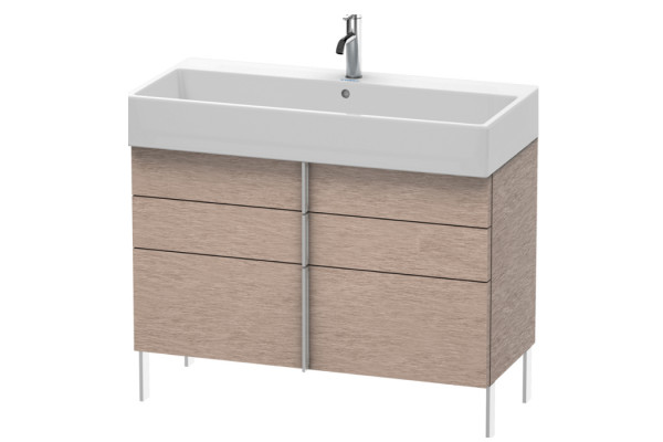 Duravit Vero Air База под раковину  584x984x431мм напольная Oak Cashmere VA658801111