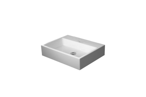 Duravit Vero Air Раковина 60cm  без перелива с площадкой без отв. под смеситель  на столешницу Цвет белый 2350600079