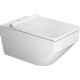 Унитаз подвесной Duravit Vero Air 2525090000 белый, прямоугольный, 37x57 см
