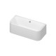DURAVIT Слив-перелив для ванн квадратно-овальный  цвет хром 792218000001000