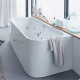DURAVIT Слив-перелив для ванн квадратно-овальный  цвет хром 792218000001000