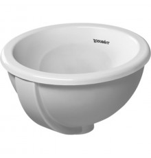 Duravit Architec Раковина  Bali  встр. для встраивания сверху с перел. без площадки под смес. глазуровка снизуØ 335 Цвет: Белый