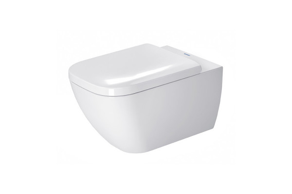 Duravit Happy D.2 Унитаз подвесной (365х540 мм) с вертикальным смывомвкл. крепление Durafix цвет: белый с покрытием WonderGliss 22210900001
