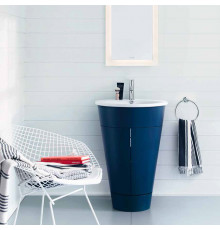 Duravit Starck 1 Тумба напольная 600x560xh825 мм для раковины #040658 с 2мя дверцами 1 полка цвет: night blue satin matt