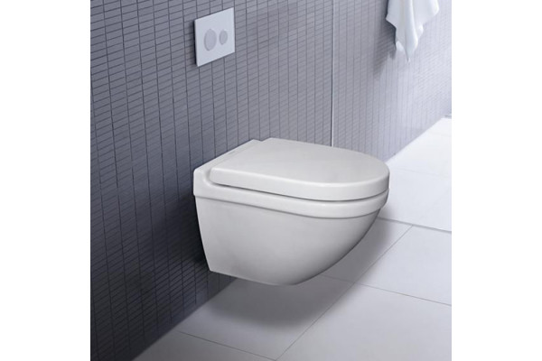 Duravit Starck 3 Унитаз подвесной  485х360 мм с креплением Durafix  цвет белый 2227090000
