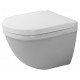 Унитаз подвесной Duravit Starck 3  белый, овальный, антивсплеск, 37.5x48.5 см