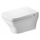 Унитаз подвесной Duravit Puravida антигрязевое покрытие белый, прямоугольный, 36x54.5 см