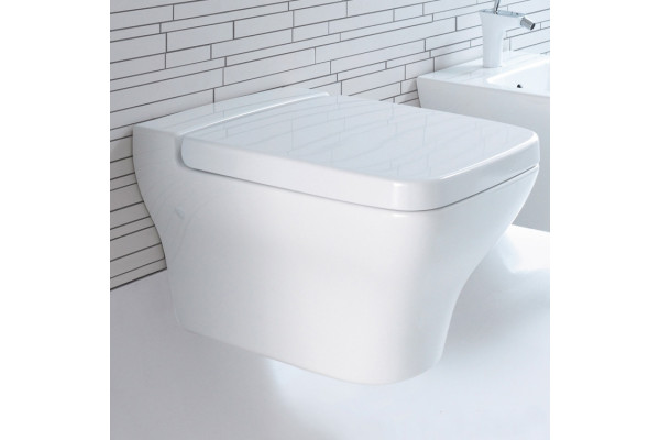 Унитаз подвесной Duravit Puravida антигрязевое покрытие белый, прямоугольный, 36x54.5 см
