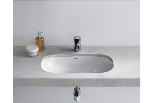 Раковина Duravit D-Code 0338560000 цвет белый, прямоугольная