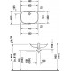 Раковина Duravit D-Code 0338560000 цвет белый, прямоугольная