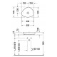 Раковина Duravit Cape Cod  цвет белый, на столешницу, овальная