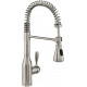 Смеситель E.C.A. Kitchen Mixers 406218019 для кухни, нержавеющая сталь, однорычажный, хром