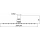 Верхний душ E.C.A. Shower Head Slim 102145013 хром, размер 30 см