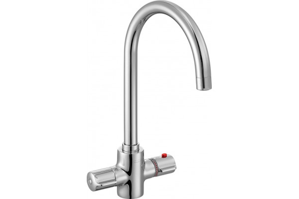 Термостат E.C.A. Thermostatic 102108754EX для кухонной мойки термостат, хром
