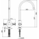 Термостат E.C.A. Thermostatic 102108754EX для кухонной мойки термостат, хром