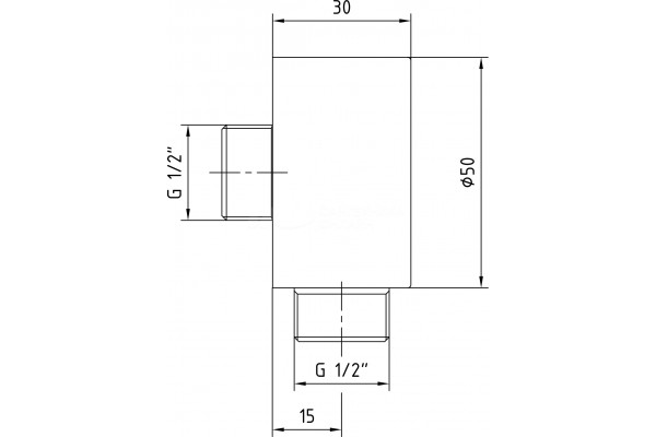 Шланговое подсоединение E.C.A Minimal 102126634C1EX