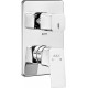 Смеситель E.C.A. Tiera 102167305EX-K для ванны с душем, хром, однорычажный