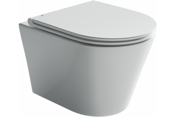 Комплект 3 в 1 инсталляция ESBANO FRAM + Унитаз подвесной Ceramica Nova Forma CN3011 + кнопка хром матовая в современном стиле