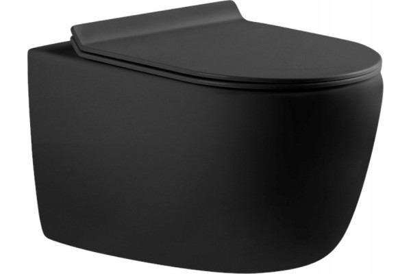 Комплект 3 в 1 инсталляция ESBANO FRAM + Унитаз подвесной Aquanet Cetus 287008 + кнопка хром матовая в современном стиле