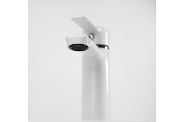 Смеситель для раковины ESKO Sorrento White SR 26W однорычажный, белый