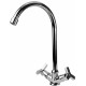 Смеситель для кухни ESKO Zurich ZH 519 двухвентильный, хром, высота излива 23.3 см