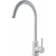 Смеситель для кухни ESKO K45 White белый однорычажный, высота излива 25.3 см
