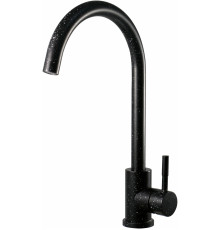 Смеситель для кухни ESKO K45 Black черный однорычажный, высота излива 25.3 см