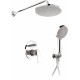 Душевой комплект ESKO Set_6in1 С ВНУТРЕННЕЙ ЧАСТЬЮ хром, шланг 160 см