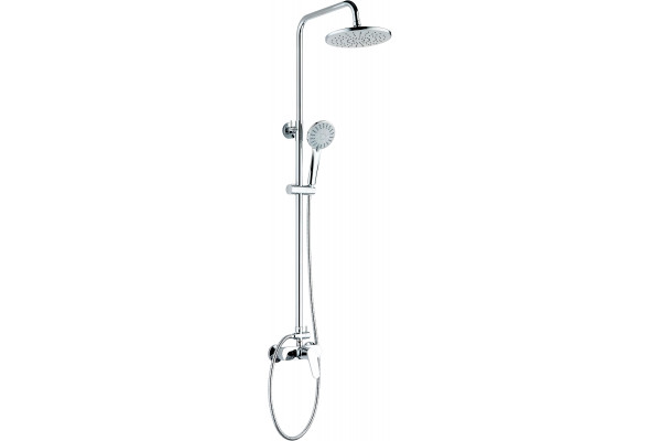 Душевая стойка ESKO ST1200 хром штанга 125 см, шланг 150 см, 5 режимов