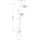 Душевая стойка ESKO ST1200 хром штанга 125 см, шланг 150 см, 5 режимов