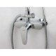Душевая стойка ESKO ST1200 хром штанга 125 см, шланг 150 см, 5 режимов