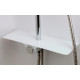 Душевая стойка ESKO ST1010shelf хром штанга 120 см, 3 режима