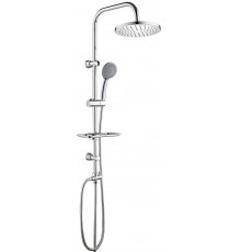 Душевая стойка ESKO ST1010 хром штанга 95 см, шланг металлический 150 см