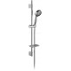 Душевой гарнитур Elghansa Shower Rail SB-99S хром, штанга 80 см