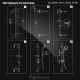 Душевой гарнитур Elghansa Shower Rail SB-99S хром, штанга 80 см