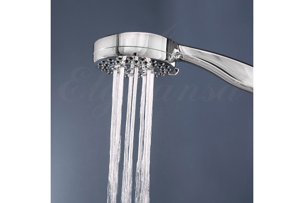 Душевой гарнитур Elghansa Shower Rail SB-99S хром, штанга 80 см