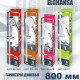 Душевой гарнитур Elghansa Shower Rail SB-99S хром, штанга 80 см