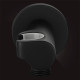 Шланговое подключение Elghansa Shower Hose Outlet WS-6K-Black с держателем для душа, цвет черный, штанга 6.2 см