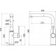 Смеситель для кухни Elghansa Kitchen 56A1926 однорычажный, хром