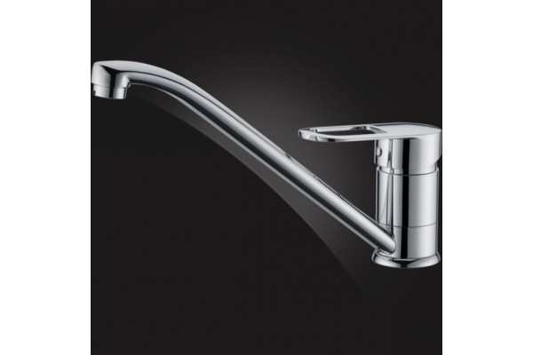 Смеситель Elghansa Ecoflow Alpha 56A0103 для кухонной мойки однорычажный, хром