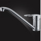 Смеситель Elghansa Ecoflow Alpha 56A0103 для кухонной мойки однорычажный, хром