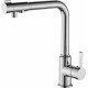 Смеситель Elghansa Kitchen Pure Water 5698224 для кухонной мойки однорычажный, хром