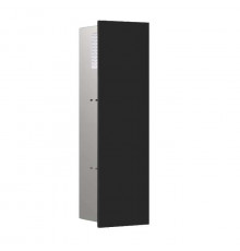 Emco Asis pure WC-модуль  для т/б + ерш петли справа встраив. модель 1-дверка 598mm цвет черный matt