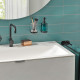 Emco Vanity units Тумба под раковины 9577 114 30/31/32/33 1008х521хh440мм подвесная 1 ящик со стекл фасадом ручка хром корпус лак цвет: белый 9583 274 20