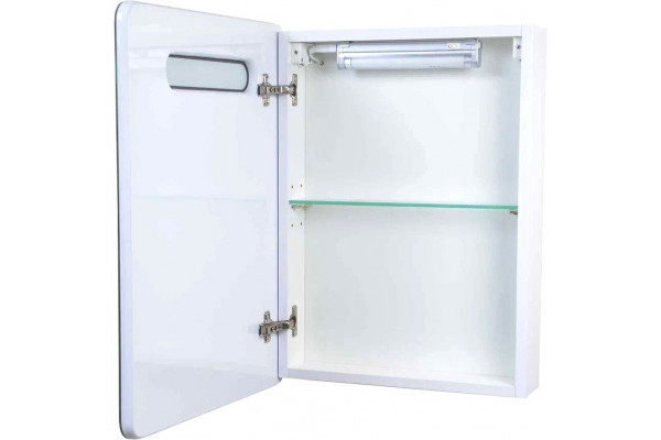 Зеркало-шкаф Emmy Донна 45 L, с подсветкой, с доводчиками