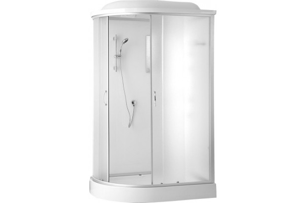 Душевая кабина Erlit Comfort ER3512PR-C3-RUS прямоугольная-асимметричная, поддон средний