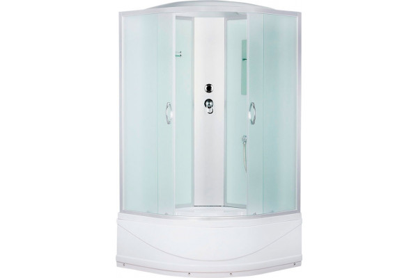 Душевая кабина Erlit Comfort ER3510TP-C3-RUS четверть круга, поддон глубокий