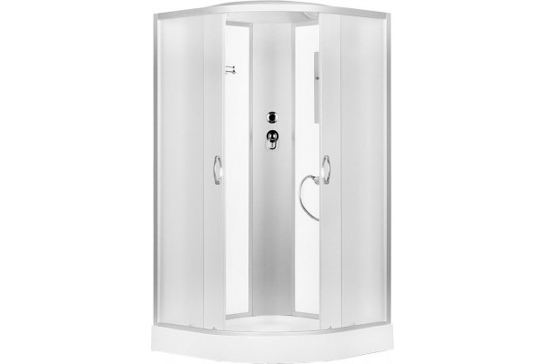 Душевая кабина Erlit Comfort ER3509P-C3-RUS четверть круга, поддон средний